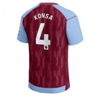 Camisa de time de futebol Aston Villa Ezri Konsa #4 Replicas 1º Equipamento 2023-24 Manga Curta